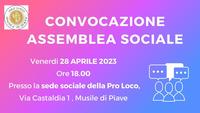 Convocazione assemblea sociale