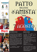Logo PATTO SOLENNE D'AMISTÀ 2020