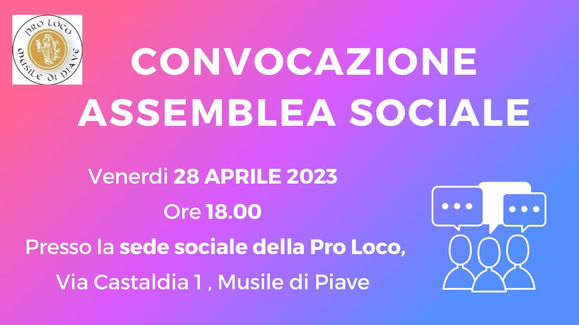 ASSEMBLEA SOCIALE 28.04